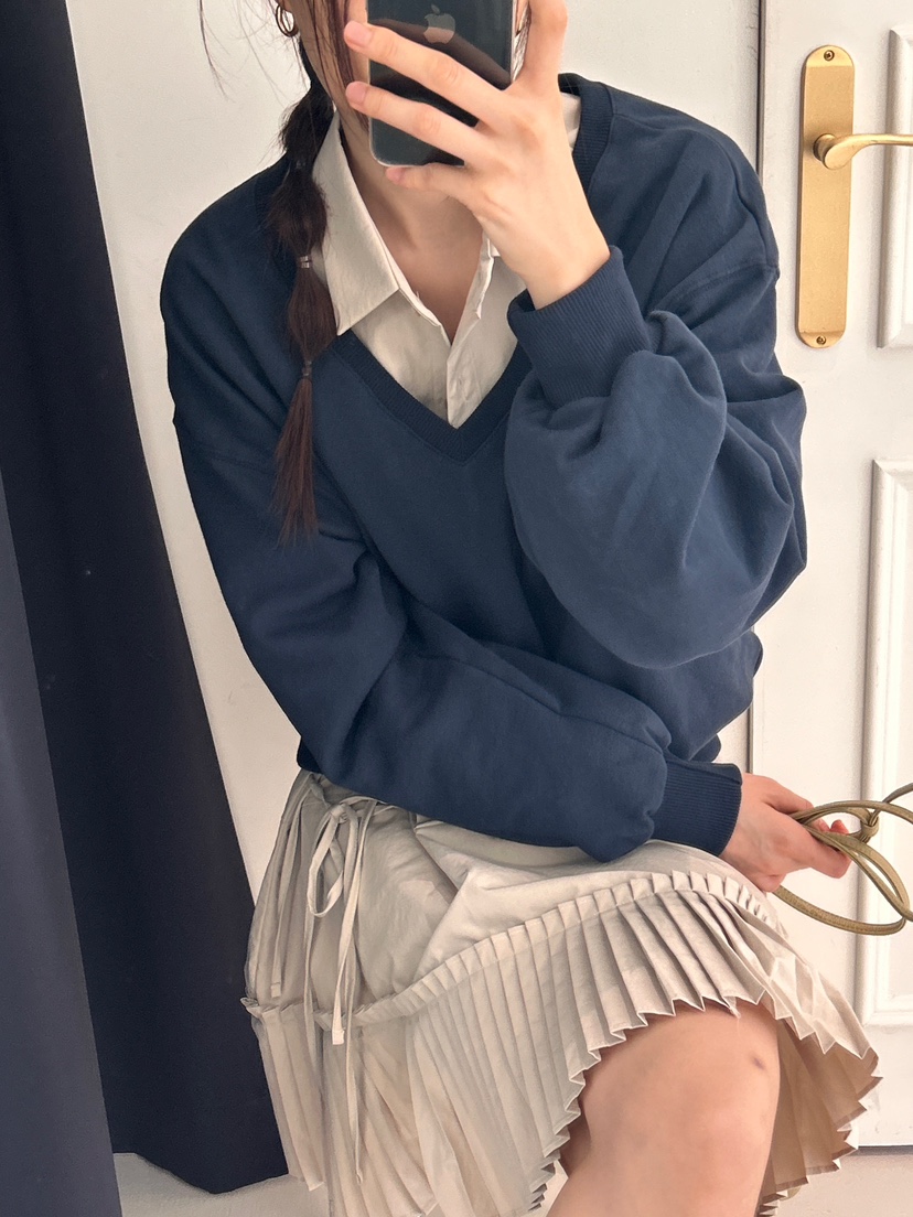 ME MO韓國直郵東大門代購女裝新款職業時尚真品熱賣24秋冬衛衣ME MO衛衣